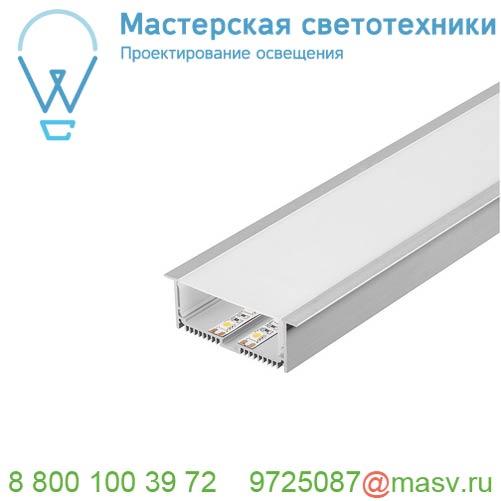 213504 <strong>SLV</strong> GLENOS Pro-8832 100 профиль встраиваемый, 1 м, с экраном, алюминий