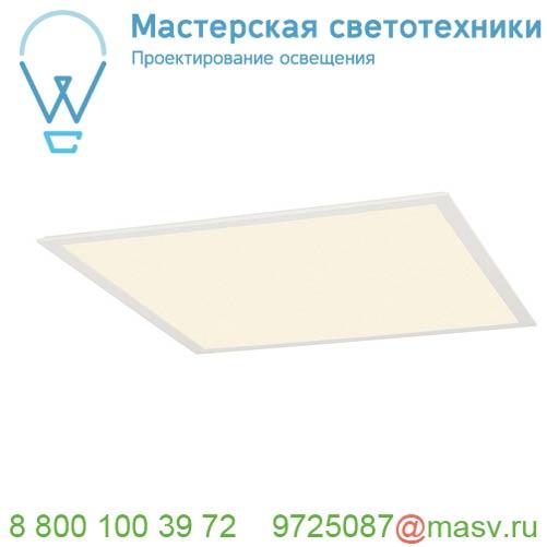 158613 <strong>SLV</strong> LED PANEL 62х62 светильник встраиваемый 230В c 56 SMD LED 39.5Вт, 3000К, 3250лм, 110°