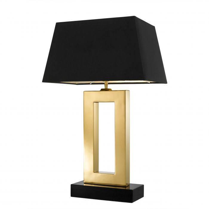 Eichholtz 111168 Настольная лампа Arlington с золотой отделкой, вкл. тень