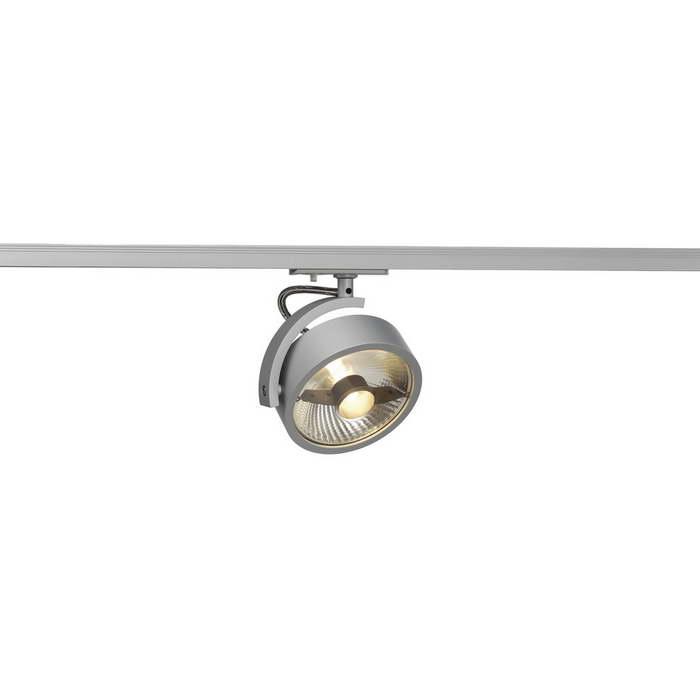 <strong>SLV</strong> 143544 1PHASE-TRACK, KALU TRACK ES111 светильник для лампы ES111 75Вт макс.