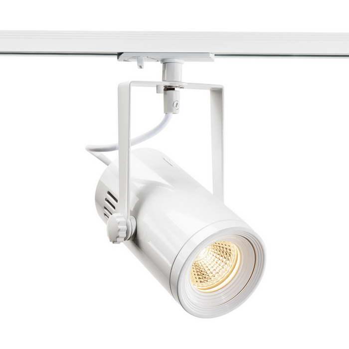 <strong>SLV</strong> 1001486 1PHASE-TRACK, EURO SPOT LED SMALL светильник 11Вт с LED 3000К, 650лм