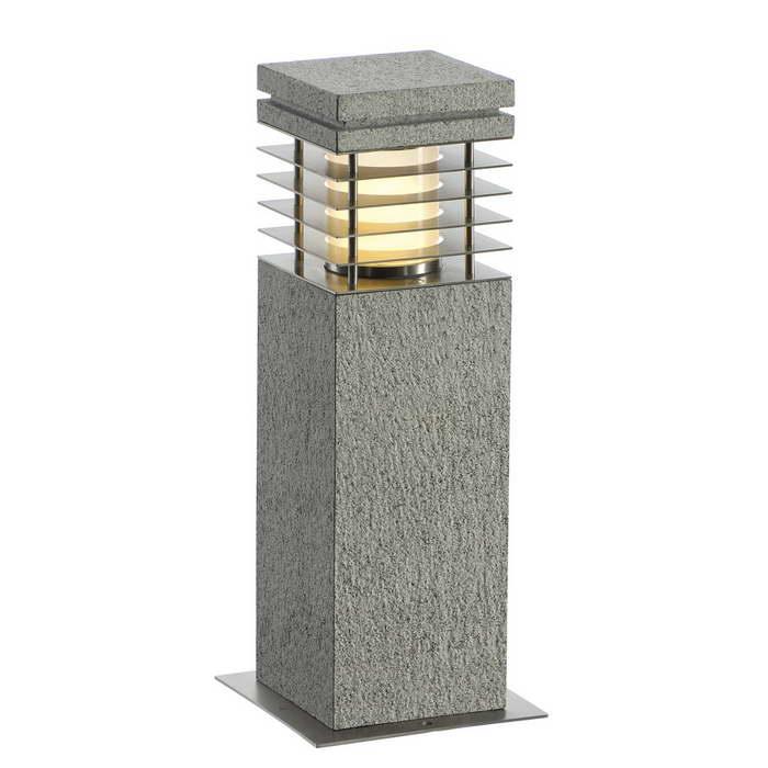 <strong>SLV</strong> 231410 ARROCK GRANITE 40 светильник ландшафтный IP44 для лампы E27 15Вт макс.