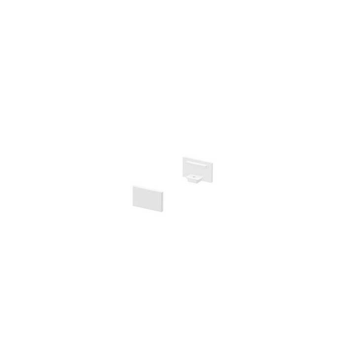 <strong>SLV</strong> 1000476 GRAZIA 10, заглушка плоская для плоского профиля, 2шт., белый