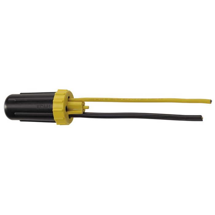 SLV 229269 FDM1 муфта тупиковая IP68 для кабеля 5-14 мм, 4 входа, черный/ желтый