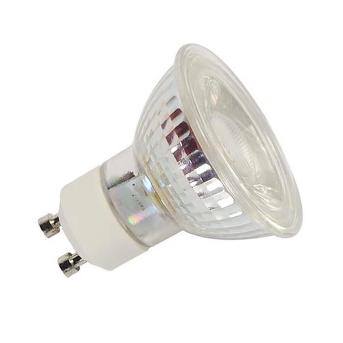 SLV 1001030 LED GU10 источник света 220В, 5,5Вт, 2700K, 400лм, 38°