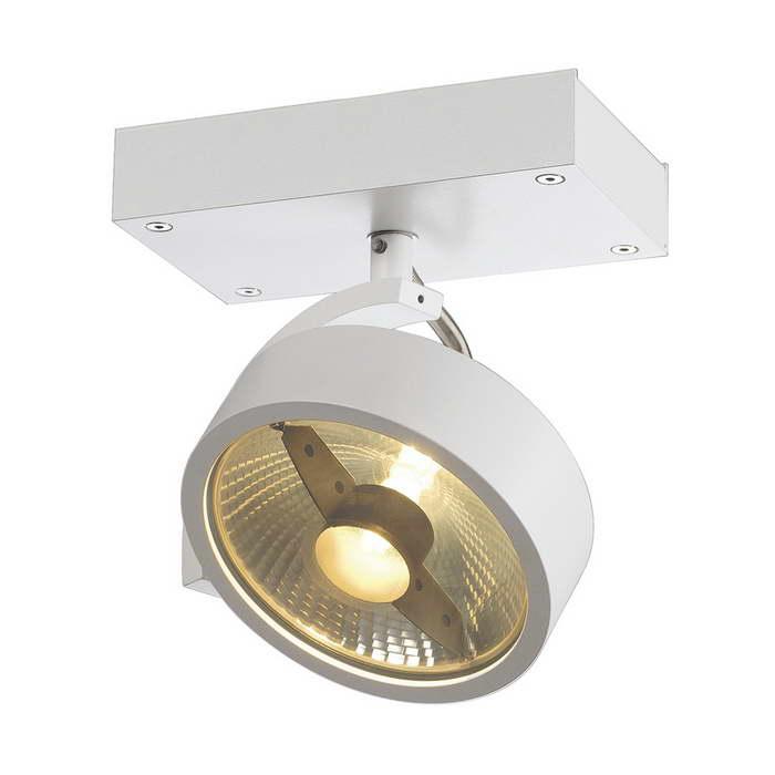 SLV 147301 KALU 1 ES111 светильник накладной для лампы ES111 75Вт макс., белый