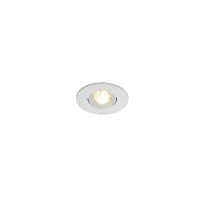 <strong>SLV</strong> 113971 NEW TRIA 40 ROUND CS светильник встраиваемый IP44 4.4Вт с БП и LED 3000К