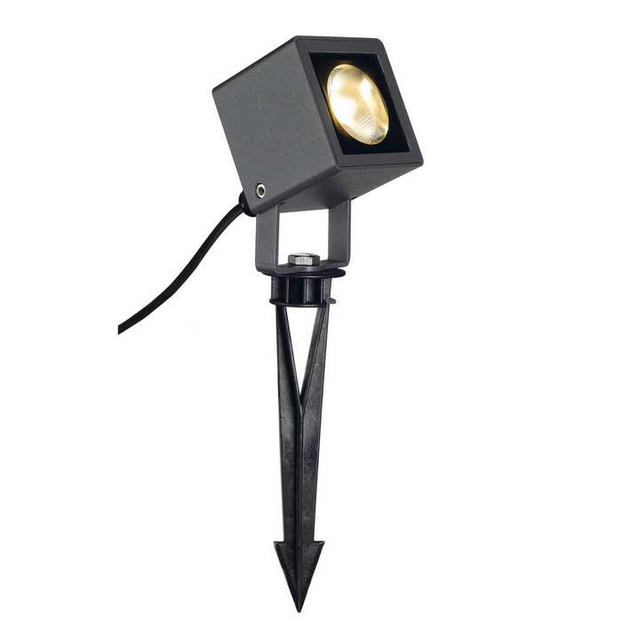 <strong>SLV</strong> 231035 NAUTILUS 10 SQUARE LED светильник IP65 9Вт с LED 3000К, 520лм, 45°