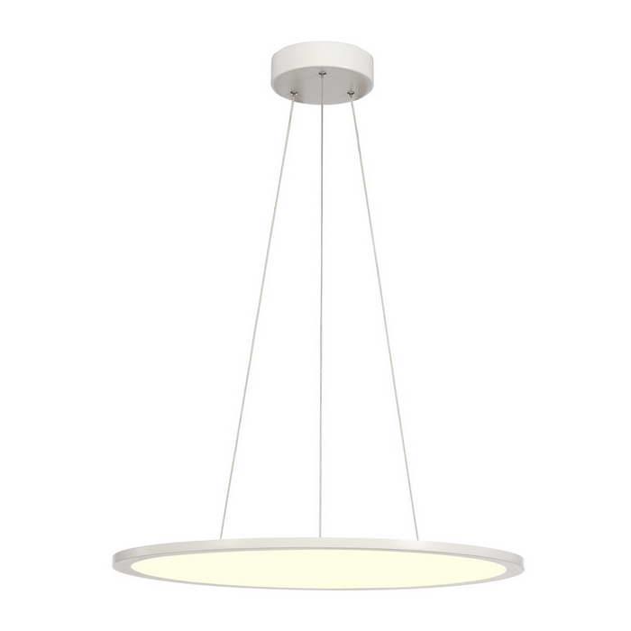 <strong>SLV</strong> 1001345 PANEL 60 ROUND светильник подвесной 42Вт с LED 4000К, 3350лм, 110°