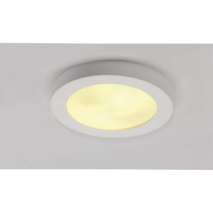 <strong>SLV</strong> 148001 PLASTRA 105 E27 ROUND светильник потолочный для 2-х ламп E27 по 25Вт макс.