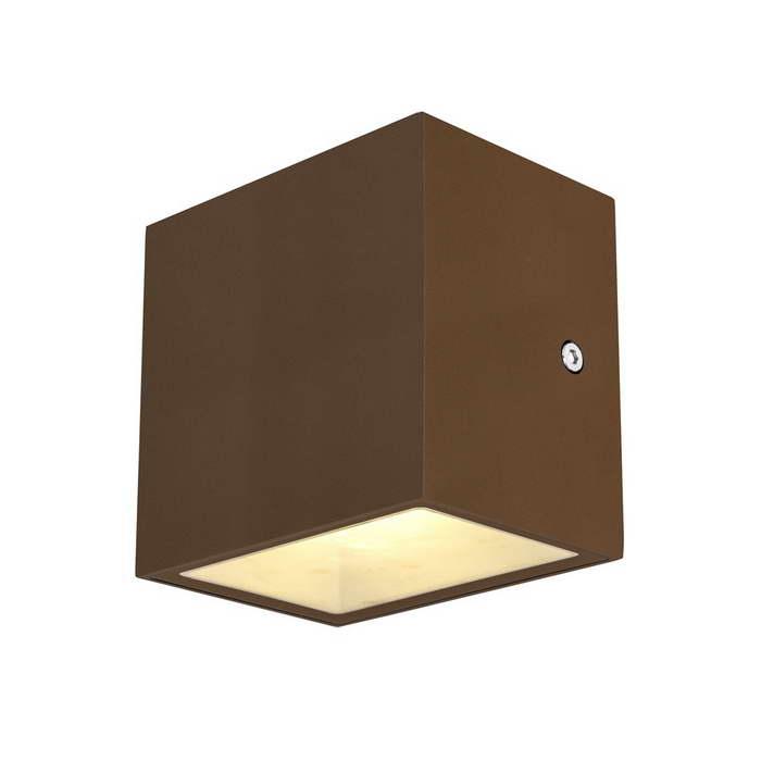 <strong>SLV</strong> 1002034 SITRA CUBE LED светильник настенный IP44 10Вт с LED 3000К, 2х 560лм