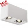 SLV 148082 PLASTRA 35 DOUBLE светильник потолочный для 2х ламп ES111 GU10 по 17.5Вт макс. распро