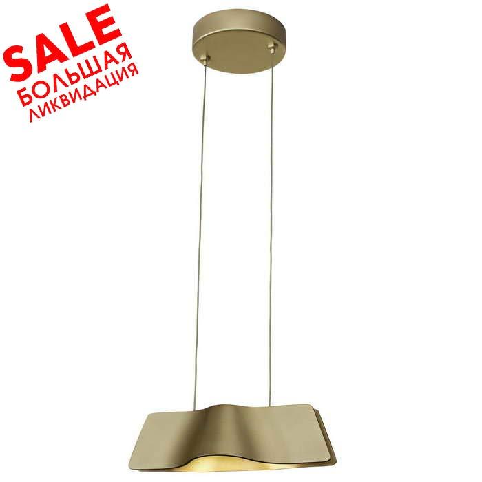 <strong>SLV</strong> 147833 WAVE 25 PD светильник подвесной 12Вт с LED 3000К, 870лм, латунь распродажа