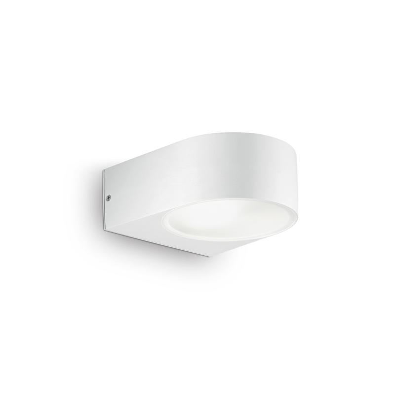 Ideal Lux IKO AP1 BIANCO уличный накладной светильник белый 018522