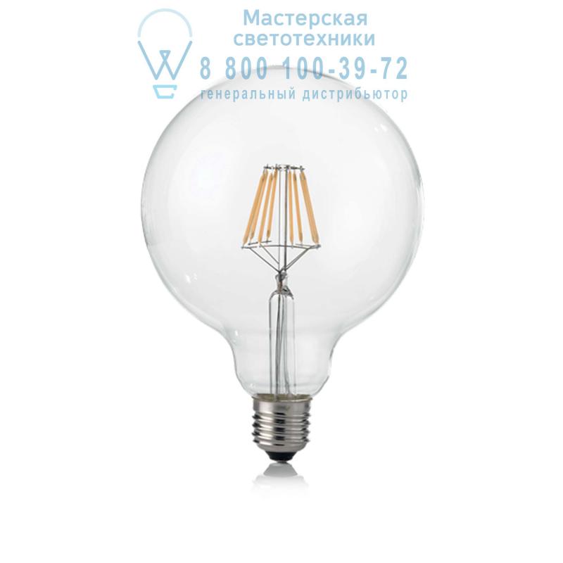 Ideal Lux LED CLASSIC E27 8W GLOBO D125 TRASPARENTE 3000K 101347
