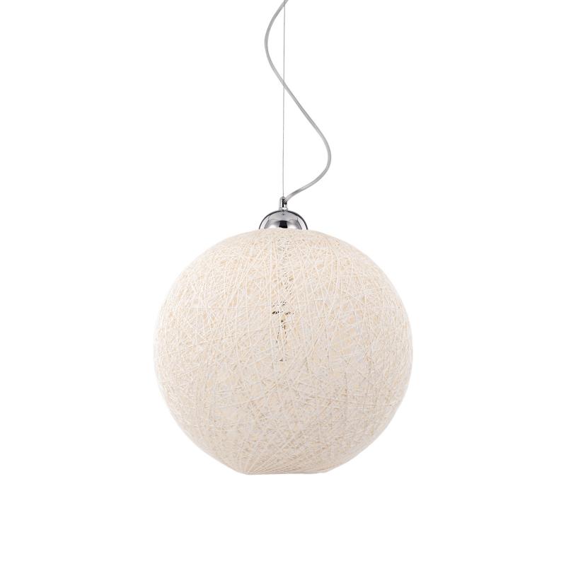 Ideal Lux BASKET SP1 D30 PANNA подвесной светильник белый 096100