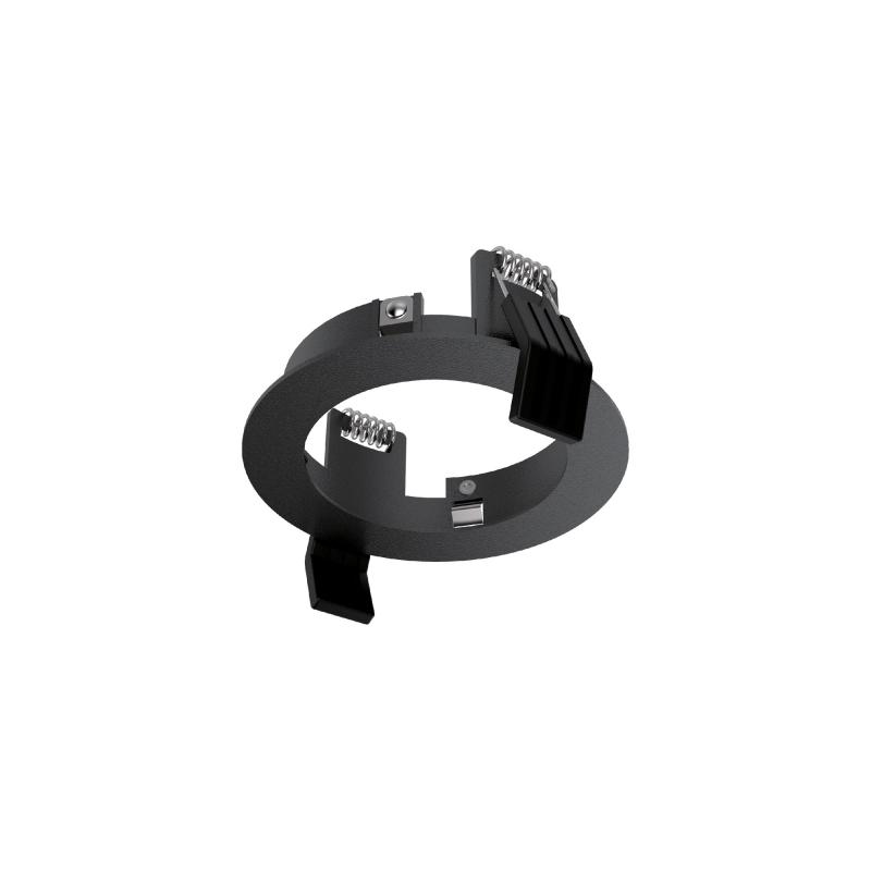 Ideal Lux DYNAMIC FRAME ROUND BLACK встраиваемый светильник черный 208701