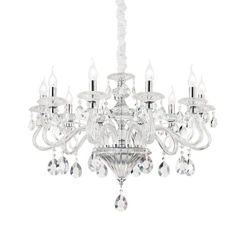 Ideal Lux NEGRESCO SP10 TRASPARENTE подвесной светильник прозрачный 141060