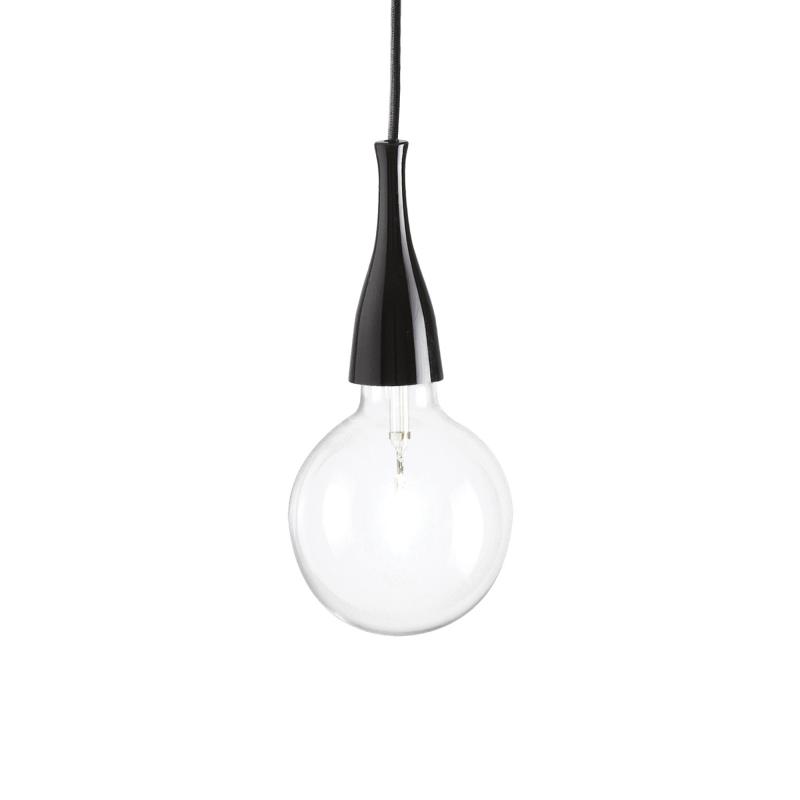 Ideal Lux MINIMAL SP1 NERO подвесной светильник черный 009407