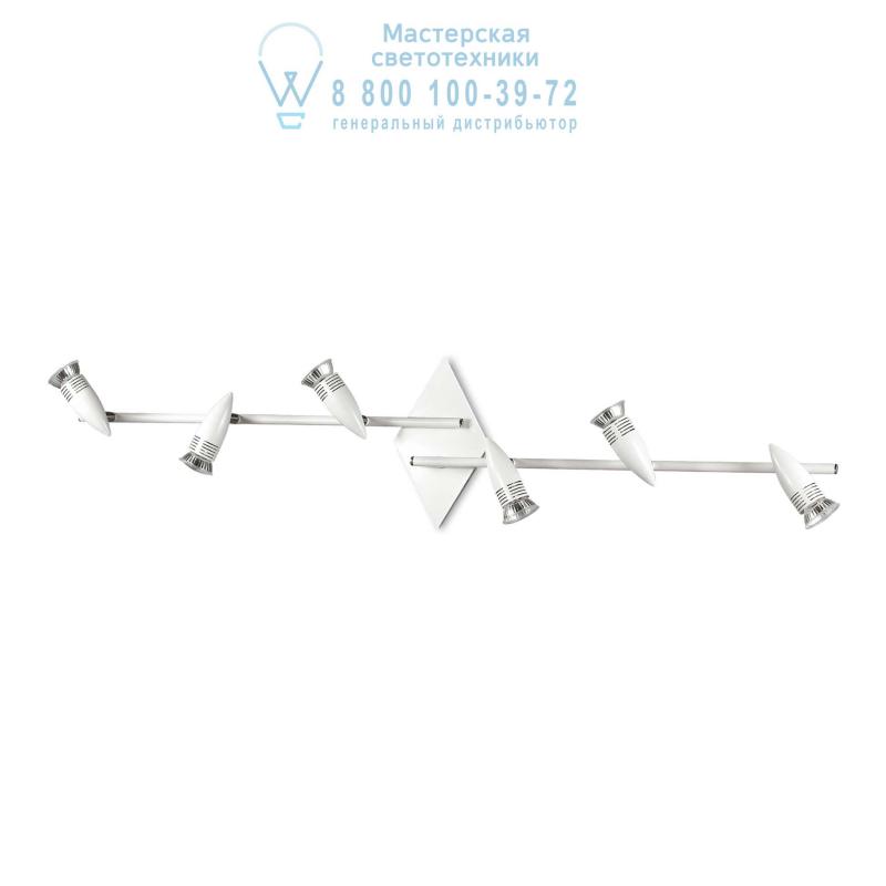 Ideal Lux ALFA PL6 BIANCO потолочный светильник белый 122748