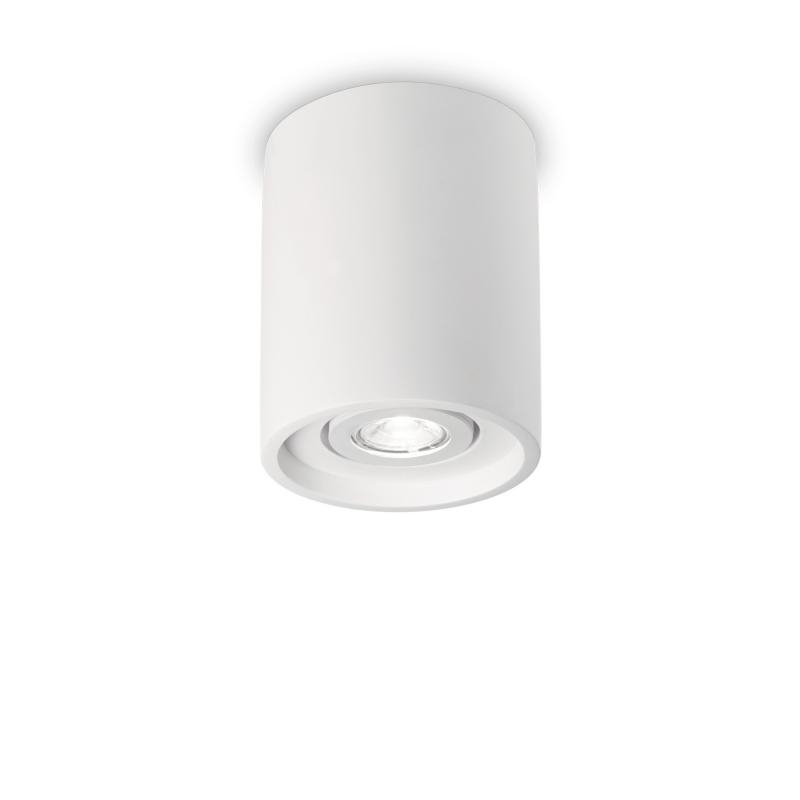 Ideal Lux OAK PL1 ROUND BIANCO потолочный светильник белый 150420