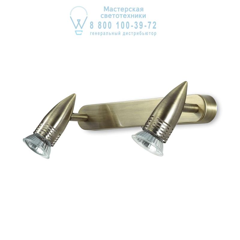 Ideal Lux ALFA AP2 BRUNITO накладной светильник  119816