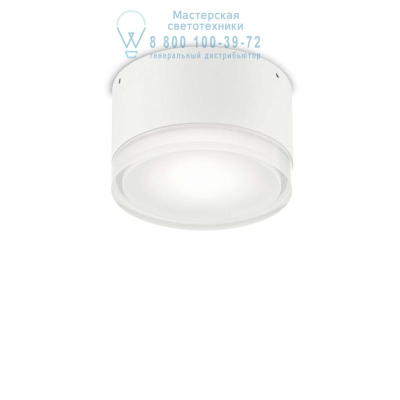 Ideal Lux URANO PL1 SMALL BIANCO уличный потолочный светильник белый 168036