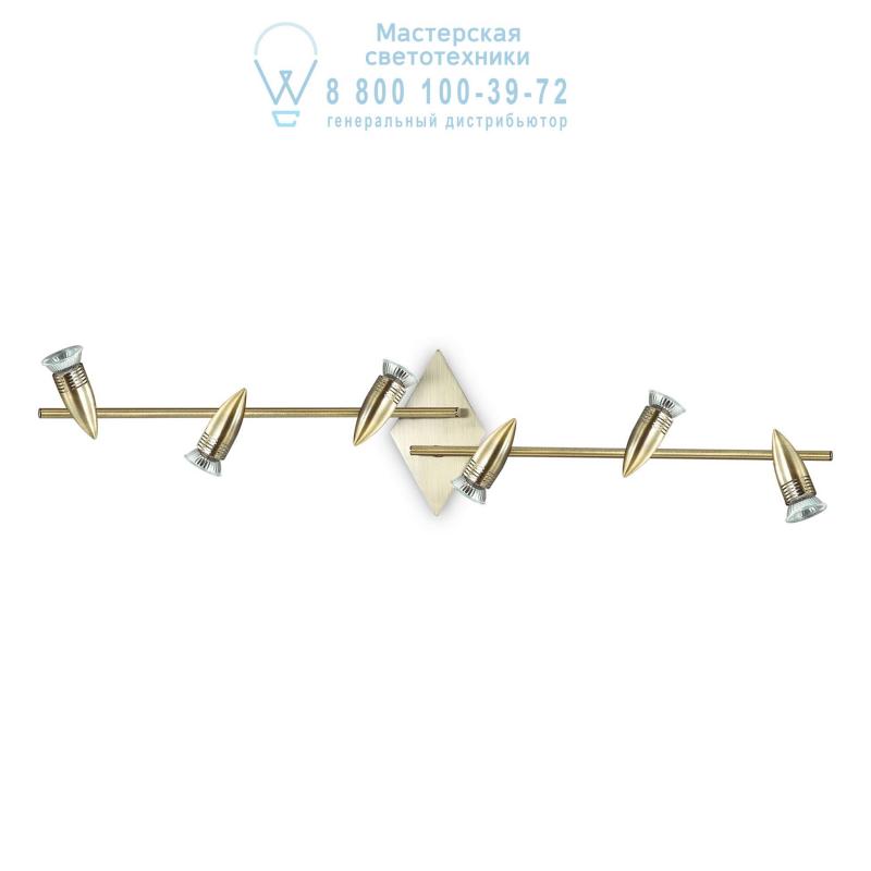 Ideal Lux ALFA PL6 BRUNITO потолочный светильник  119908