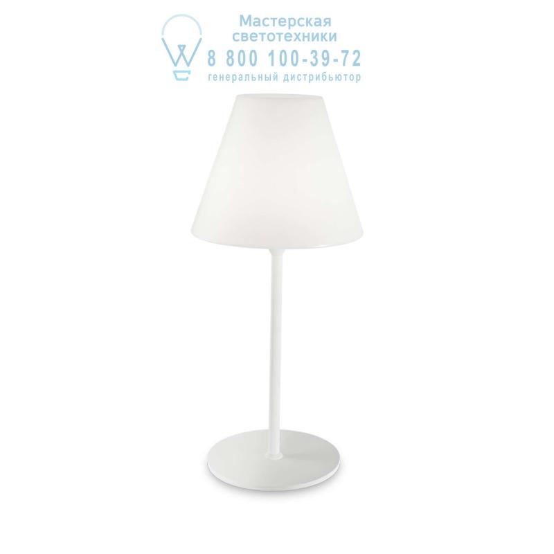 Ideal Lux ITACA TL1 уличный настольный светильник белый 180960