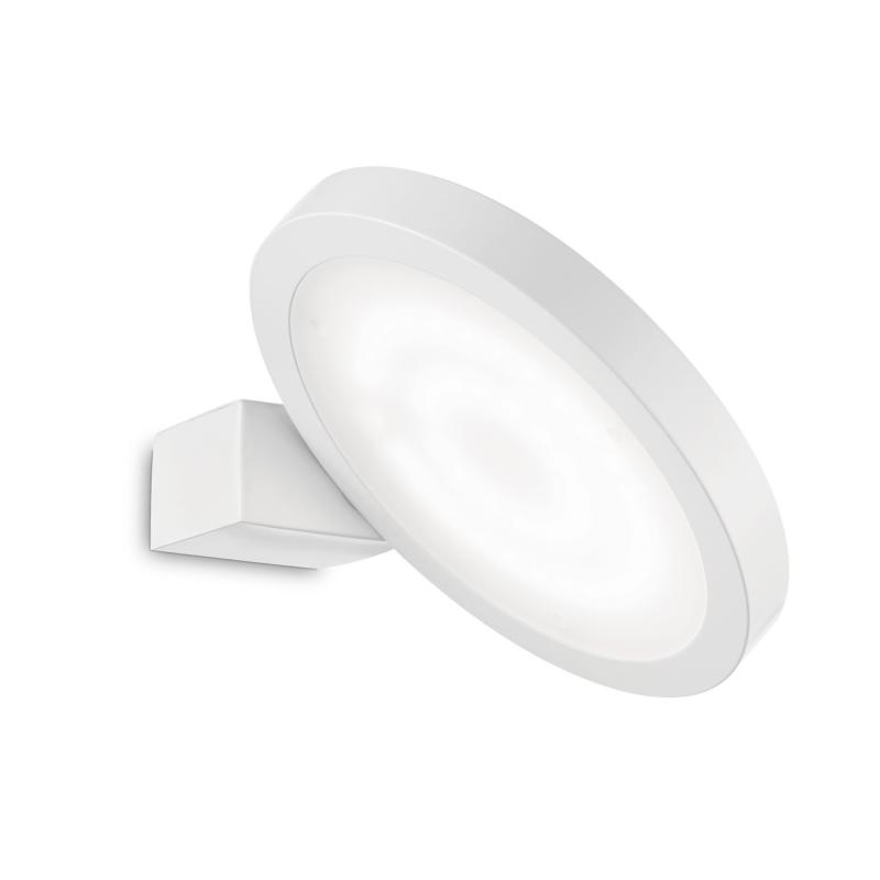 Ideal Lux FLAP AP1 ROUND BIANCO накладной светильник белый 155395