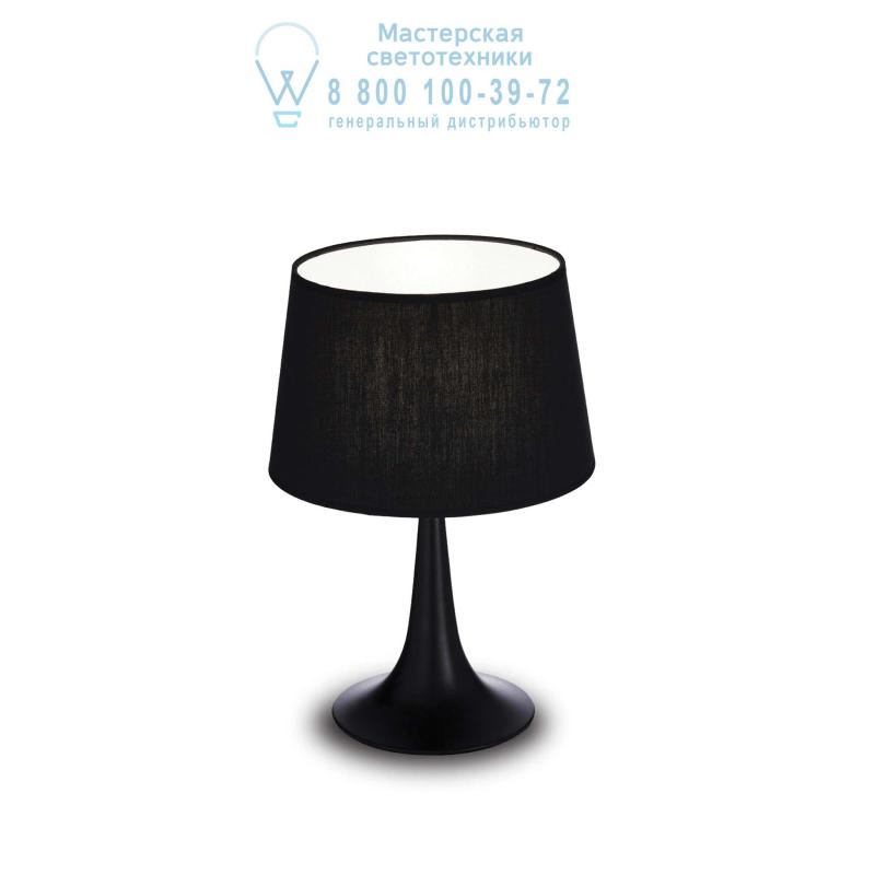Ideal Lux LONDON TL1 SMALL NERO настольная лампа черный 110554