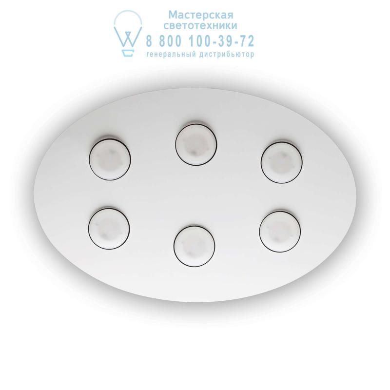Ideal Lux LOGOS PL6 BIANCO потолочный светильник белый 175799