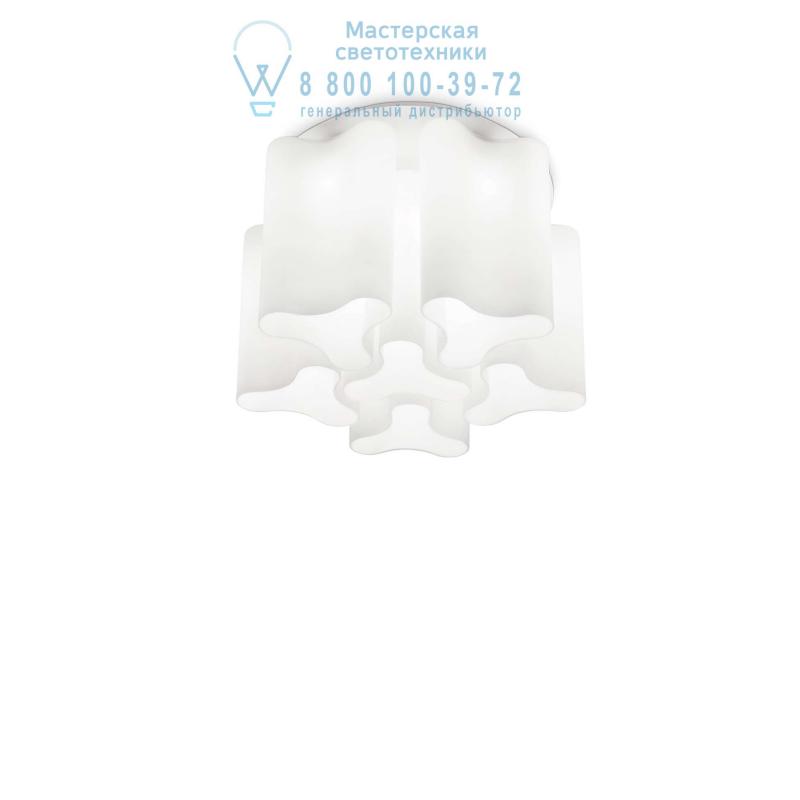 Ideal Lux COMPO PL6 потолочный светильник белый 125503