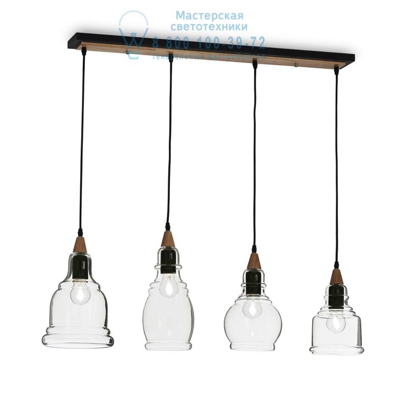 Ideal Lux GRETEL SP4 подвесной светильник черный 122557