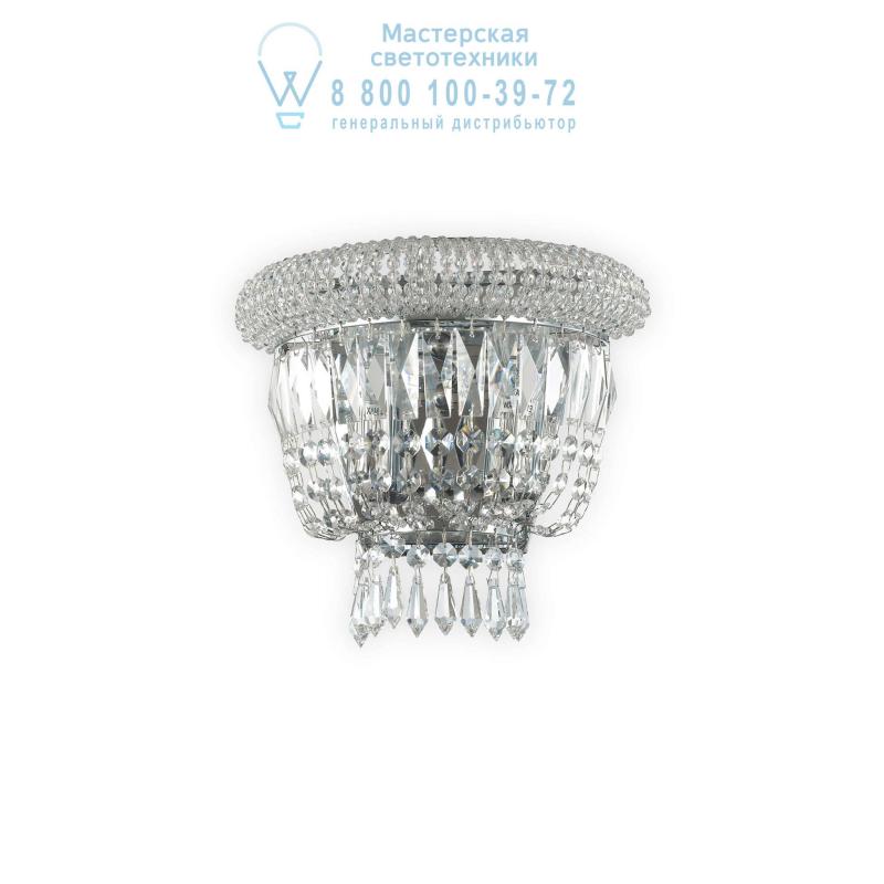 Ideal Lux DUBAI AP2 CROMO накладной светильник хром 207155