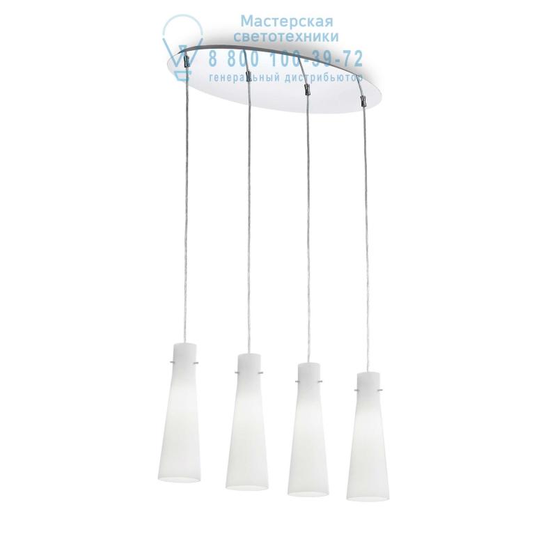 Ideal Lux KUKY BIANCO SP4 подвесной светильник белый 053455