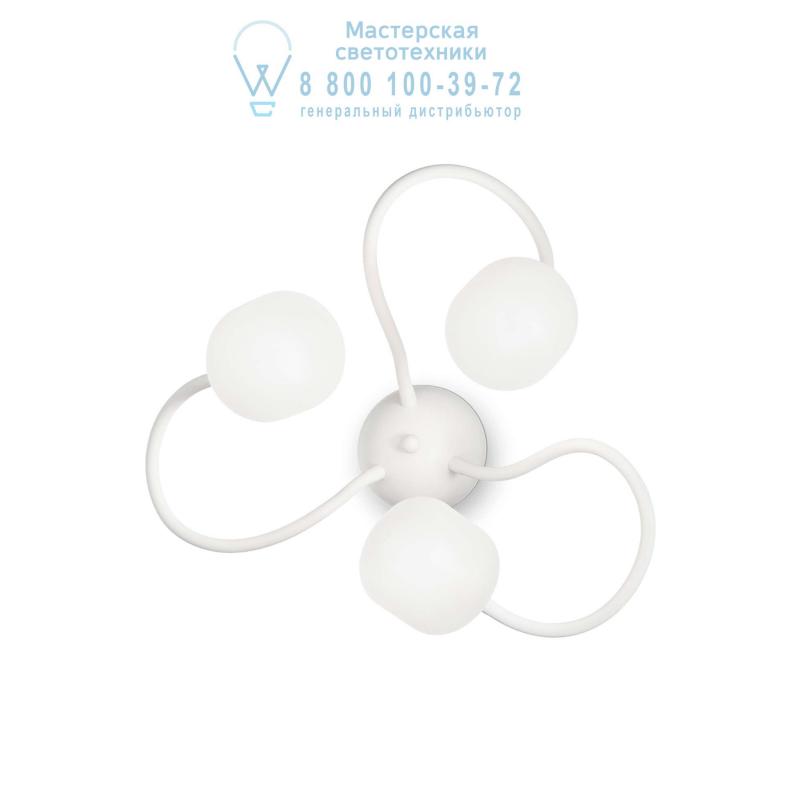 Ideal Lux OCTOPUS AP3 BIANCO накладной светильник белый 175072