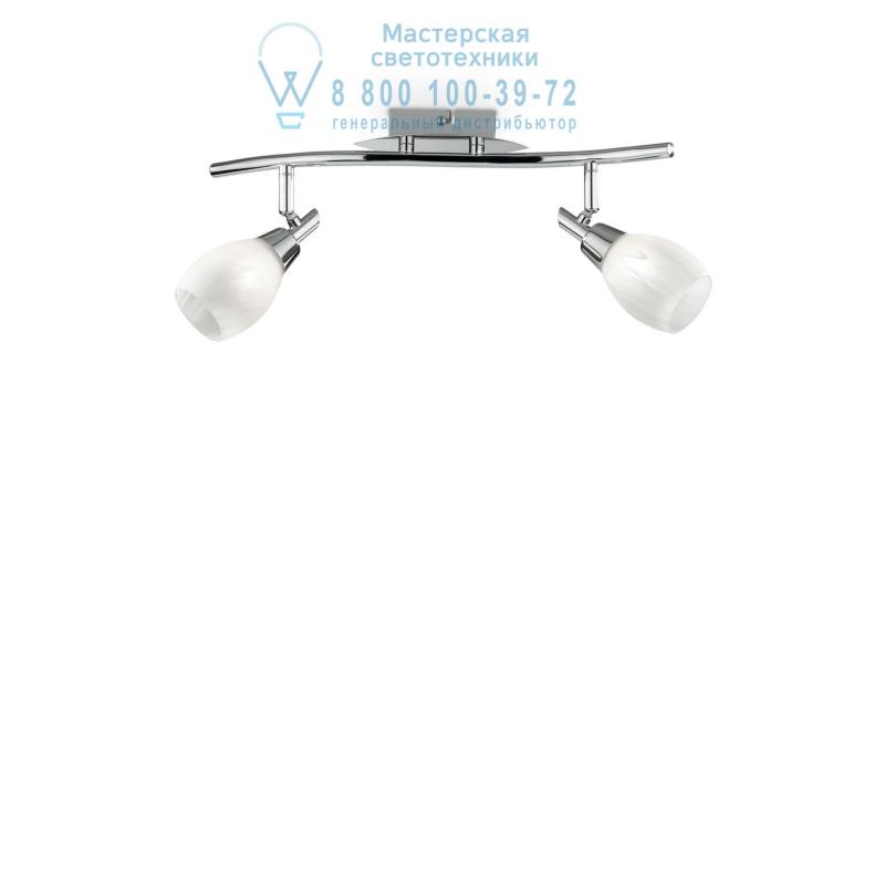 Ideal Lux SOFFIO AP2 накладной светильник хром 075051