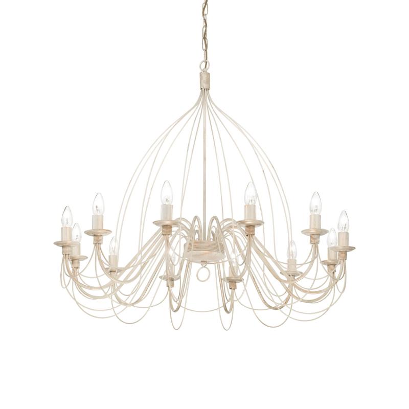 Ideal Lux CORTE SP12 BIANCO ANTICO подвесной светильник белый 097664