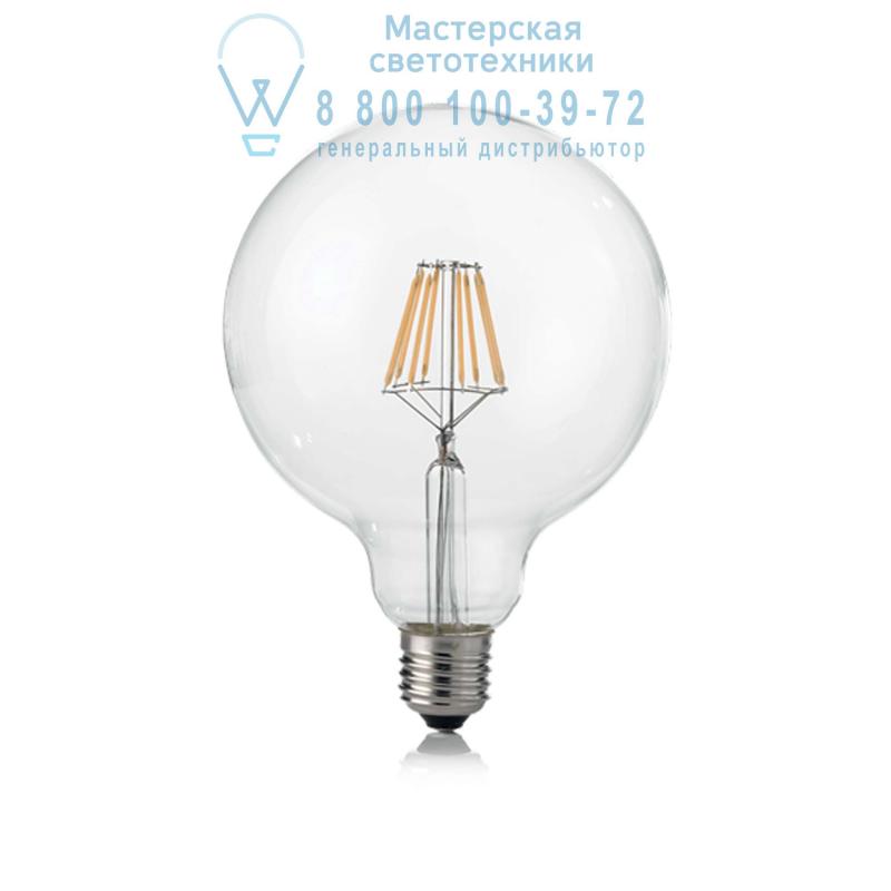 Ideal Lux LED CLASSIC E27 8W GLOBO D125 TRASPARENTE 4000K 153988