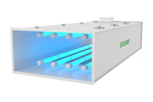 Бактерицидные ультрафиолетовые секции для систем вентиляции от производителя.